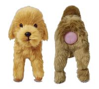 Simulation Mating Dog Toy, Interactive Sound Plush Toy for Small Dogs, Estrus Relief and Sleep Aid