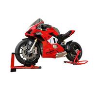 Simulation Miniature Alloy Motorbike 1:6 For Large Ducati V4S Racing Bootable Sprayable Dynamic Alloy Metal Diecast Motorcycle Model Sound Vehicle Toys Holiday Toy Collection