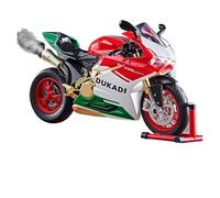 Simulation Miniature Alloy Motorbike 1:9 For Panigale 1199 With Spray Alloy Die Cast Motorcycle Model Vehicle Collection Sound And Light Race Toys Car Holiday Toy Collection