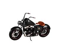 Simulation Miniature Alloy Motorbike For Vintage Motorcycle Model Vehicle Ornaments Home Desktop Decoration Craft Statue Gifts Holiday Toy Collection