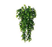 Simulation Of Green Fern Vines Persian Hanging Wall Vine Artificial Plants & Flowers with Vase (Green, 80cm)