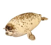 Simulation plush sea lion,sea lion plush toy rag doll,down cotton stuffed animal pillow,sofa cushion plush pillow,super soft and fluffy,machine washable, suitable for Kids and Adults