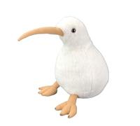 Simulation PP Cotton Wingless Bird Plush Toy Soft And Cute 's Early Education Gift Home Decoration(White,12cm)
