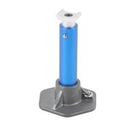 Simulation RC Jack Stand Adjustable Metal Tool for SCX10 D90 Models, Easy Operations for Maintenance, Suitable for RC Collection (Blue)
