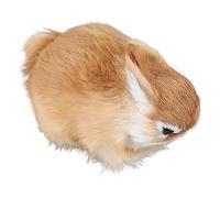 Simulation, Real Colorfast Cute Soft Furry Figurine Attractive for Home Decoration for Kids (Yellow)