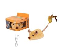 Simulation remote electric indoor and mouse toy rechargeable induction toy boredom pet chasing reliever