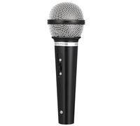 Simulation Reporter Interview Microphone Prop, Mini Black Style with Realistic Lip - sync Performance Design, Perfect for Kids' Stage Shows & Pretend Play, Simulation Reporter Interview Microphone Pro