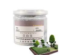Simulation Sand Table Mud - Fine Gravel Effect Paste for Handcrafted Miniature Scenery, Realistic Mountain Landscape Modeling Compound, Textured Adhesive for Water Feature Creation | Ideal for Diorama