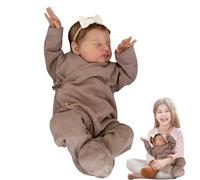 Simulation Silicone Doll | 19 Inch Sleeping Reborn Silicone Doll - Cute Soft and Realistic Dolls That Look Real, The Best Toy