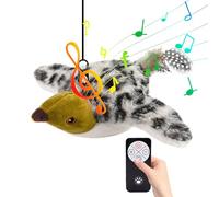 Simulation Sparrow Catnip Toy - Touch Activated Interactive Bird Toyy, Kitten Plush Plaything | For Cat Bird T Oy Play, Sparrow Catnip Toys, Interactive Cat Toy