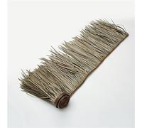 Simulation Thatch Roll Engineering Thatch PE Plastic Thatch Gazebo Artificial Thatch Simulation Straw Fake Thatch Roof Waterproof Fire Protection Winery Decorativ(Yellow d,0.5x1m/1.64X3.28ft)