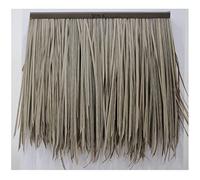 Simulation Thatch Tile Palm Thatch Roll Artificial Thatch Tile Plastic Pe Straw Roof Decorative Fake Thatch Man-Made Thatch Simulated Stubble Faux Fur Straw(Yellow1,20pcs)