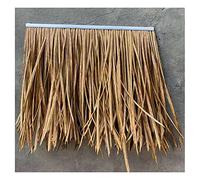 Simulation Thatch Tile Plastic Imitation Straw Thatch Roof Imitation Straw Plastic Hair Grass Winery Farmhouse Decoration Thatch Fake Thatch(Yellow c,4pcs)