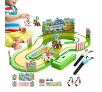 Simulation Track Motion Toy - Competitive Two-Player Entertainment,