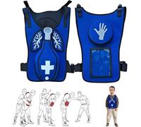 Simulation Training Vest Wearable CPR First Aid Model Heimlich Practice Vestfor Teaching Demonstrations(Child)