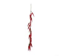 Simulation Vegetable Hanging Decoration Charming Foam and Paper Pepper, Garlic, and Peanut Models for Home and Garden Decor