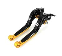 SiMuRYP Motorcycle Handle Clutch Brake Lever for NINJA650R ER-6F ER-6N 2009-2016 Folding Brake Clutch Levers Aluminum Extendable Levers Motorcycle Accessories(2)