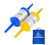 Simxkai 2pack Kite Spool, 590 feet58lb Twisted Kite Line for Each String Handle by