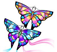 Simxkai Butterfly Kite for Kids & Adults, Easy to Fly Big Kite for Beginners