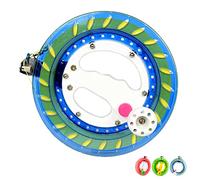 Simxkai Kite String Reel, Kite String Spool,Kite Line Winder, Come with Lock, 8in with1000 Feet Line (Blue)