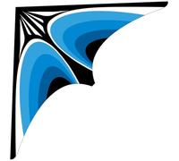 Simxkai Large Delta Kite for Kids & Adults, Easy to Fly for Beginners for Boys & Girls (blue)