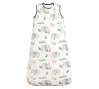 SIMYJOY 2.5 Tog Baby Sleeping Bag, Bamboo Winter Sleeping Bag Baby 6-18 Months, Quilted Warm Toddler Sleep Sack, Soft Lightweight Sleep Bag for Boys Girls Essentials