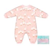 SIMYJOY Baby Sleeping Bag with Legs 2.5 Tog Cotton Toddler Sleep Sack with Feet & Arms Winter Long Sleeves Sleepsuit Wearable Blanket with Foldable Foot Covers for 6-12 Months Years Boy Girl