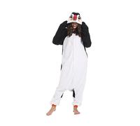 SimZoo Adult Animal Onesie Pajamas, Men and Women's Animal Cosplay Costume Sleepwear, One-Piece Unisex Homewear