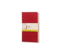 SIN AUTOR Moleskine Plain Cahier L - Red Cover (3 Set) (Mixed Media Product)