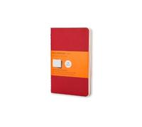 SIN AUTOR Moleskine Ruled Cahier L - Red Cover (3 Set) (Mixed Media Product)