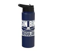 Sin Bin Regular Ice Hockey Player Penalty Box Men Stainless Steel Insulated Water Bottle