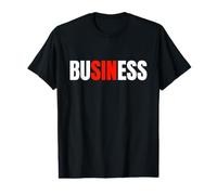 Sin Business Unethical Bad Company Vegas Funny Workplace Value Graphic T-Shirt
