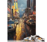 Sin City Las Vegas USA Puzzle Family Fun Paper Rectangular Jigsaw Puzzle for Boy Or Girl Children's Day 1000pcs (75x50cm)