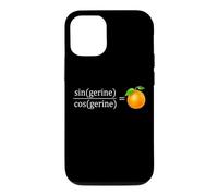 sin(gerine)/cos(gerine) = tan(gerine) - Funny Math tangerine Case for iPhone 12/12 Pro