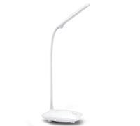 SIN&MI Desk Lamp Eye Protection LED Lamp Flexible Bedside Table Desk Lamp LED Reading Desk Light White