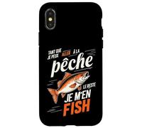 Sin the rest I fish fisherman fish, sinner humor Case for iPhone X/XS