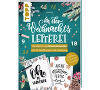 Sina Karle In der Weihnachtsletterei. Adventskalender: Handlettering (Paperback)