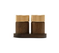 Sina Salt & Pepper Grinder Dark Ash/ Brass