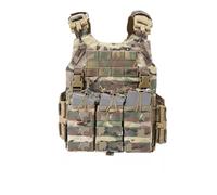 SINAIRSOFT Tactical Quick Release Vest, Adjustable Lightweight Airsoft MOLLE Vest For Outdoor Activity Training