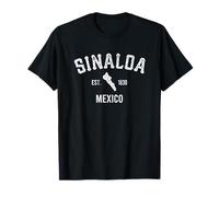 Sinaloa Mexico Mapa Est. 1830 Estado De Sinaloa T-Shirt