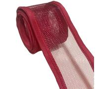 Sinamay Hat Binding Mesh Ribbon Modeling Trim for Handmade Millinery Party Hat Headwear Bowknot Making Supply Mesh Ribbon