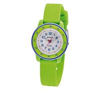 SINAR Child’s watch / Youth’s Watch, 10 bar, Silicone strap, Luminous Hands, Analogue Quartz, Green / Blue XB-22-3