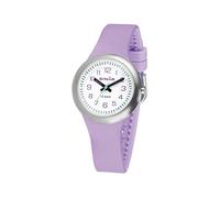 SINAR XB-36-7 Children's Teenagers' Sports Watch Girls Analogue Quartz 10 Bar with Silicone Strap Purple Lilac