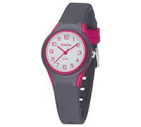 SINAR XB-47-8 Girls' Kids Watch Sports Watch Fitness Analogue Quartz 10 Bar Waterproof Anthracite Pink, charcoal, Strap