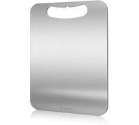 Sinardo Titanium Cutting Boards, 100% Pure Titanium Cutting Boards for Kitchen, Cutting Edge Hygiene & Durability, Double Sided Medical-grade Titanium Cutting Mat (S - 12 x 9 inches)