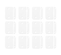 Sinbana 12pcs Replacement Adhesive Tape for Alarm Contact Sensor(2nd Gen), Pre-Cut Double Sided Contact Sensor Adhesive Pads Easy to Install for Door/Window Alarm Systems