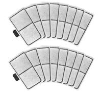 Sinbana 16pcs Filter Cartridges Compatible with Top Fin EF-S & BF5 BETTAFLO, 9.5x5.5cm/3.7x2.1in Fish Tank Filter Cartridge Replacement Parts for Aquarium Water Filtration Accessories