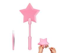 Sinbana 3D Printed Credit Card Wand, Tap to Pay Contactless Magic Payment Wand with Tweezers Fun & Easy Checkout Credit Card Holder for Daily Use (Pink)