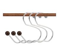 Sinbana 3pcs Hat Organizer Hanger, Swan-Shaped Multi-Purpose Hat Storage Hook Stainless Steel Opening Design Closet Clothes Hanger for Baseball Cap Belt Shawl Scarf & Accessories