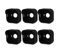 Sinbana 6pcs Silicone Case Cover for Blink Outdoor 4th Gen, Weatherproof Camera Protective Skin Accessories for Outside Compatible with All-New Blink 4 Home Security Camera (Black)